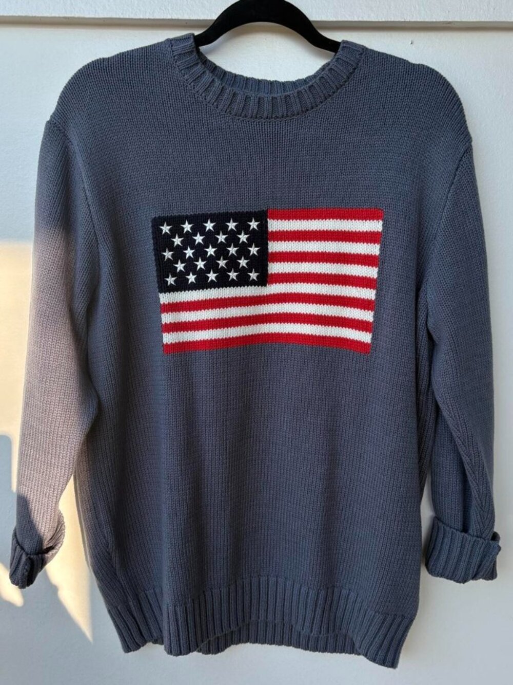 Moon & Madison American flag sweater